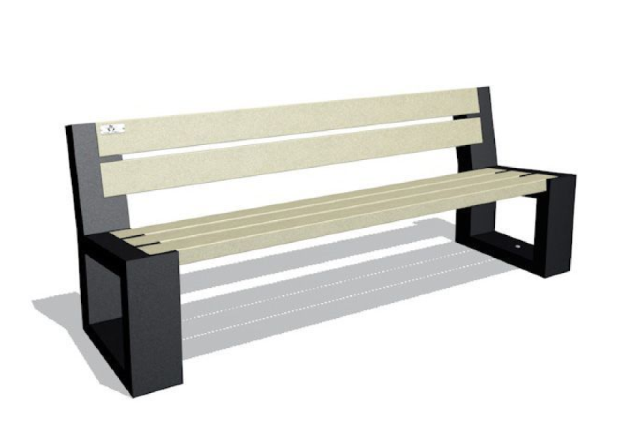 Matrix-zitbank-Sand-Beige